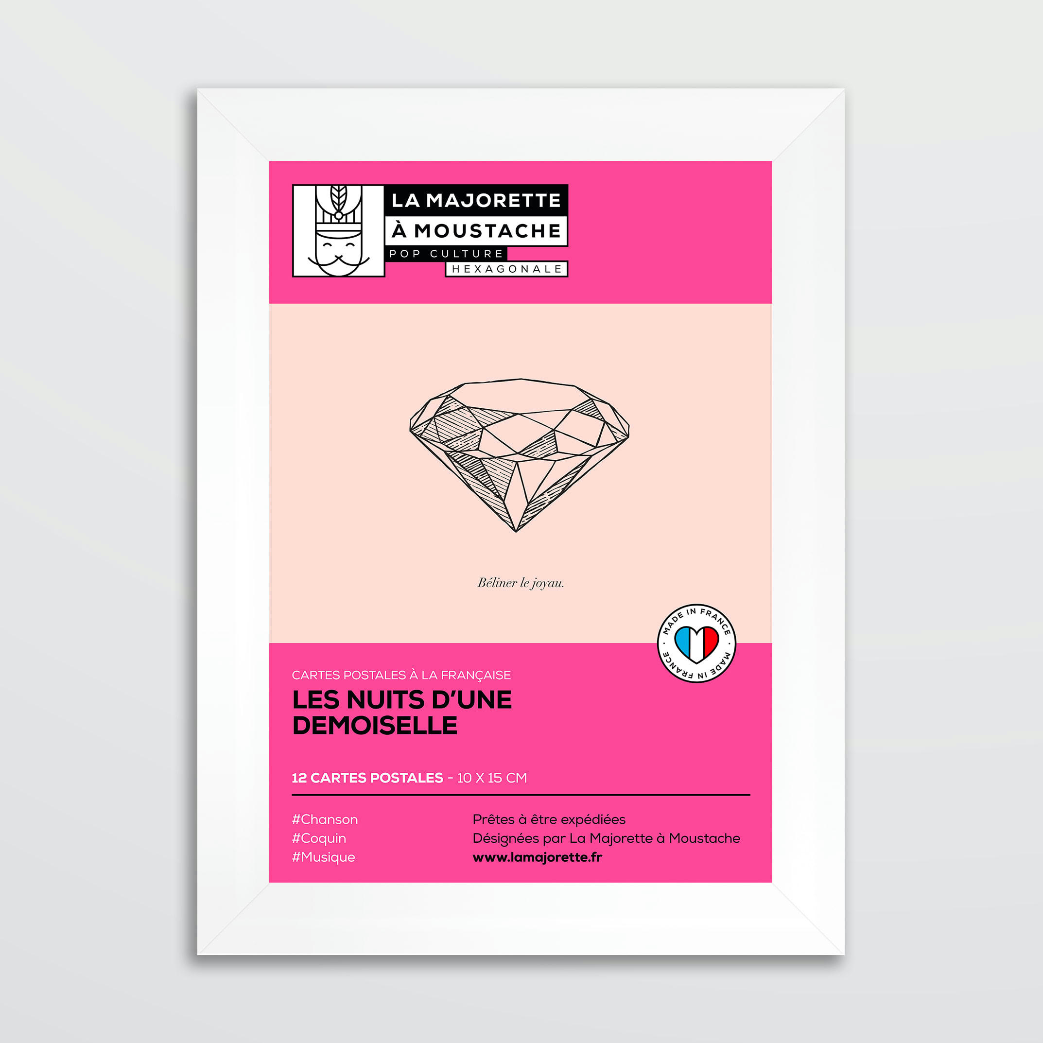 - Etui 12 cartes postales - Les nuits d'une demoiselle