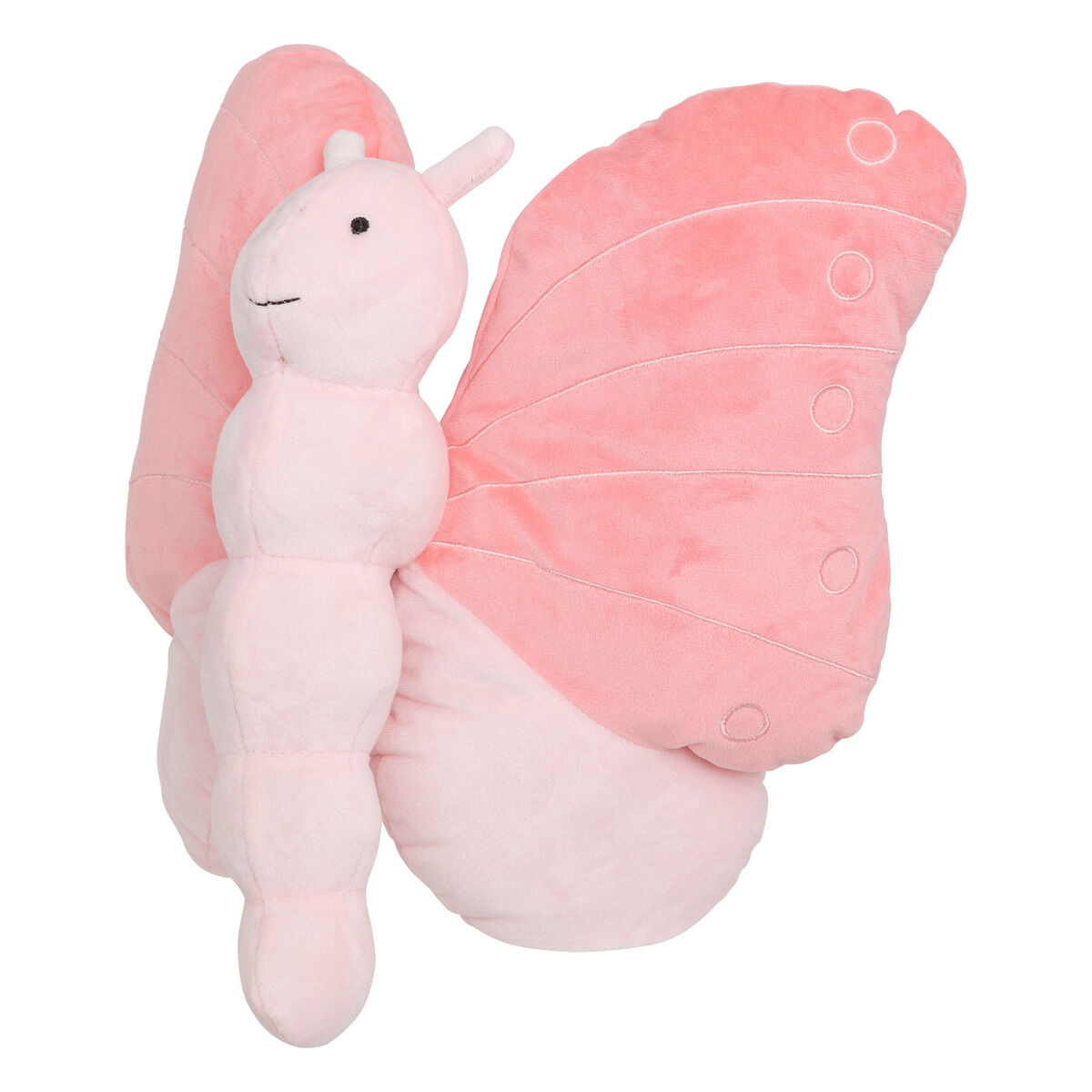 Peluche em forma de borboleta FORET ENCHANTEE rosa 5x29x37cm