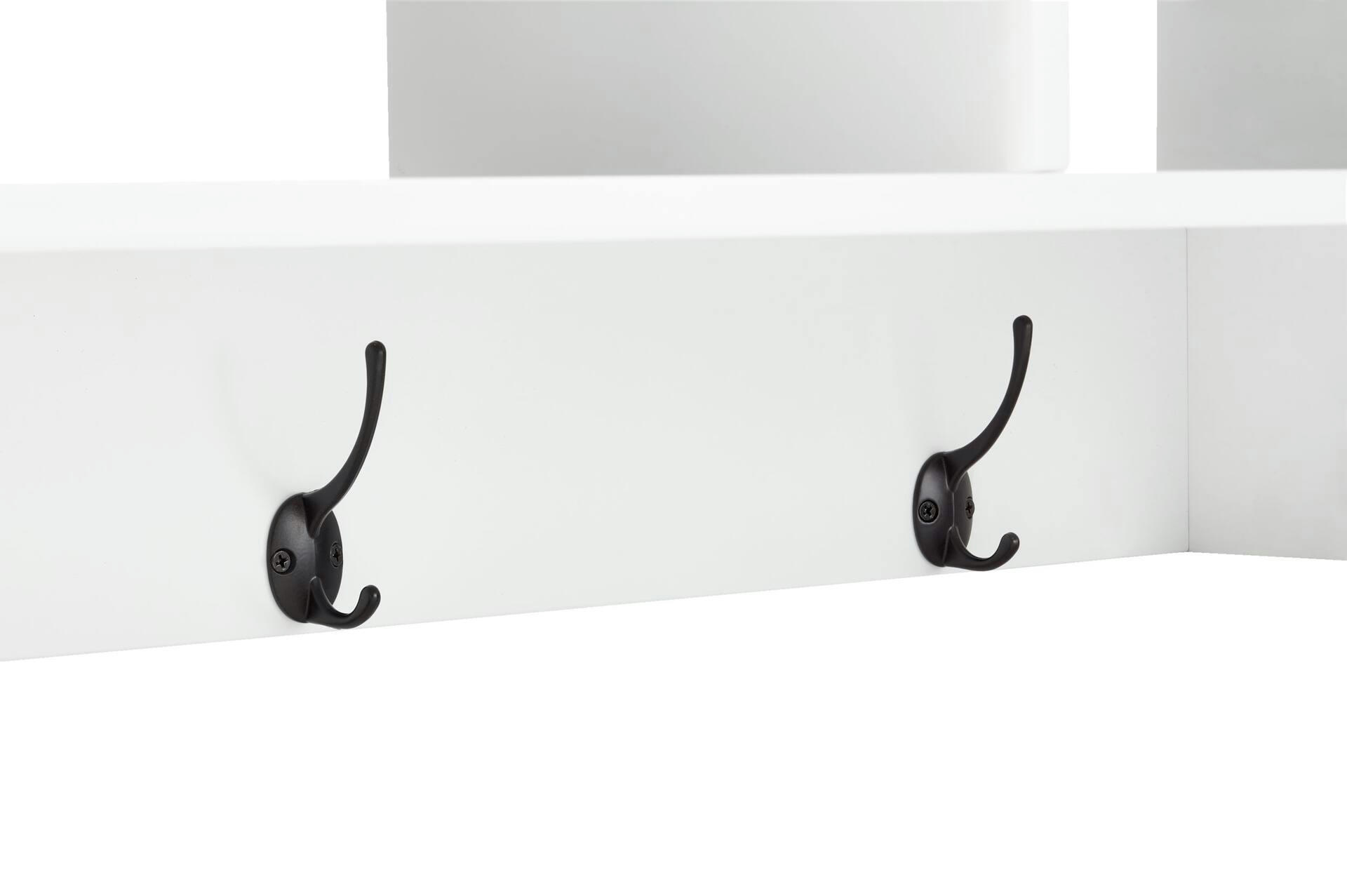 CANVAS Overbrook Entryway Wall-Mount Organizer, White