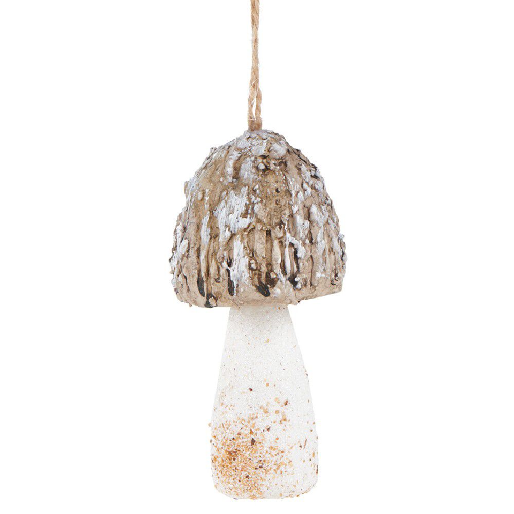 Champignon de No&euml;l brut à suspendre