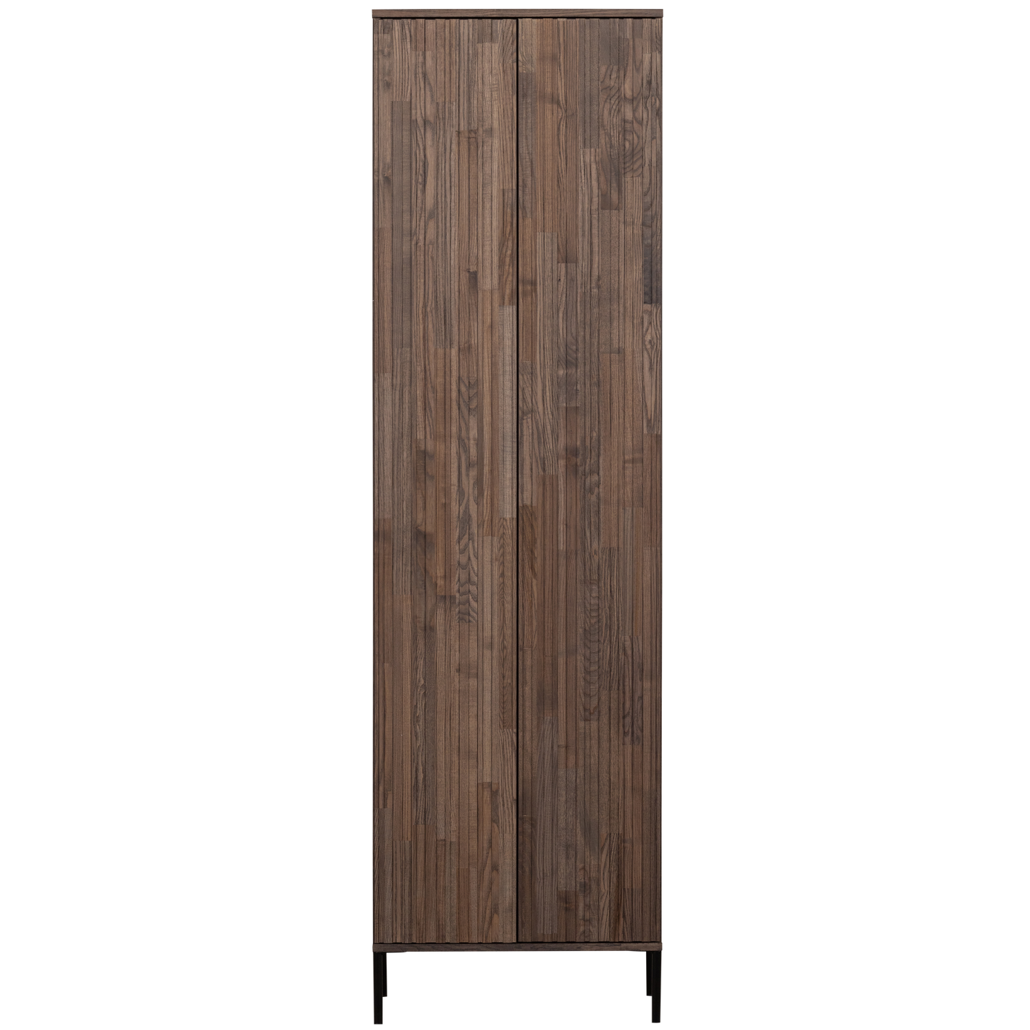 WOOOD hoge kast New Gravure - Essen - Espresso - 210x60x42