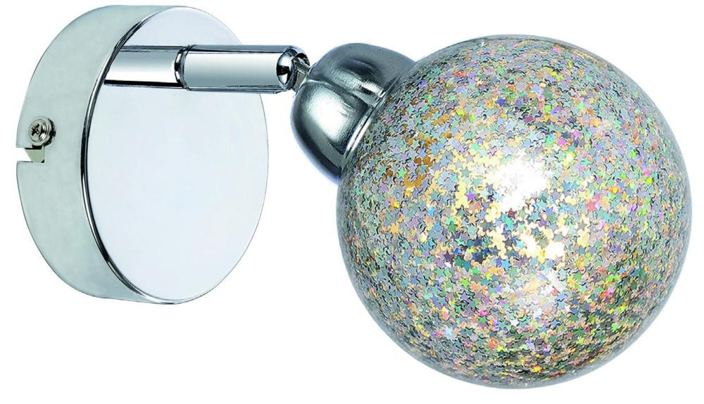 Lampa kinkiet KALEIDOSCOPE 1x4w led g9 chrom
