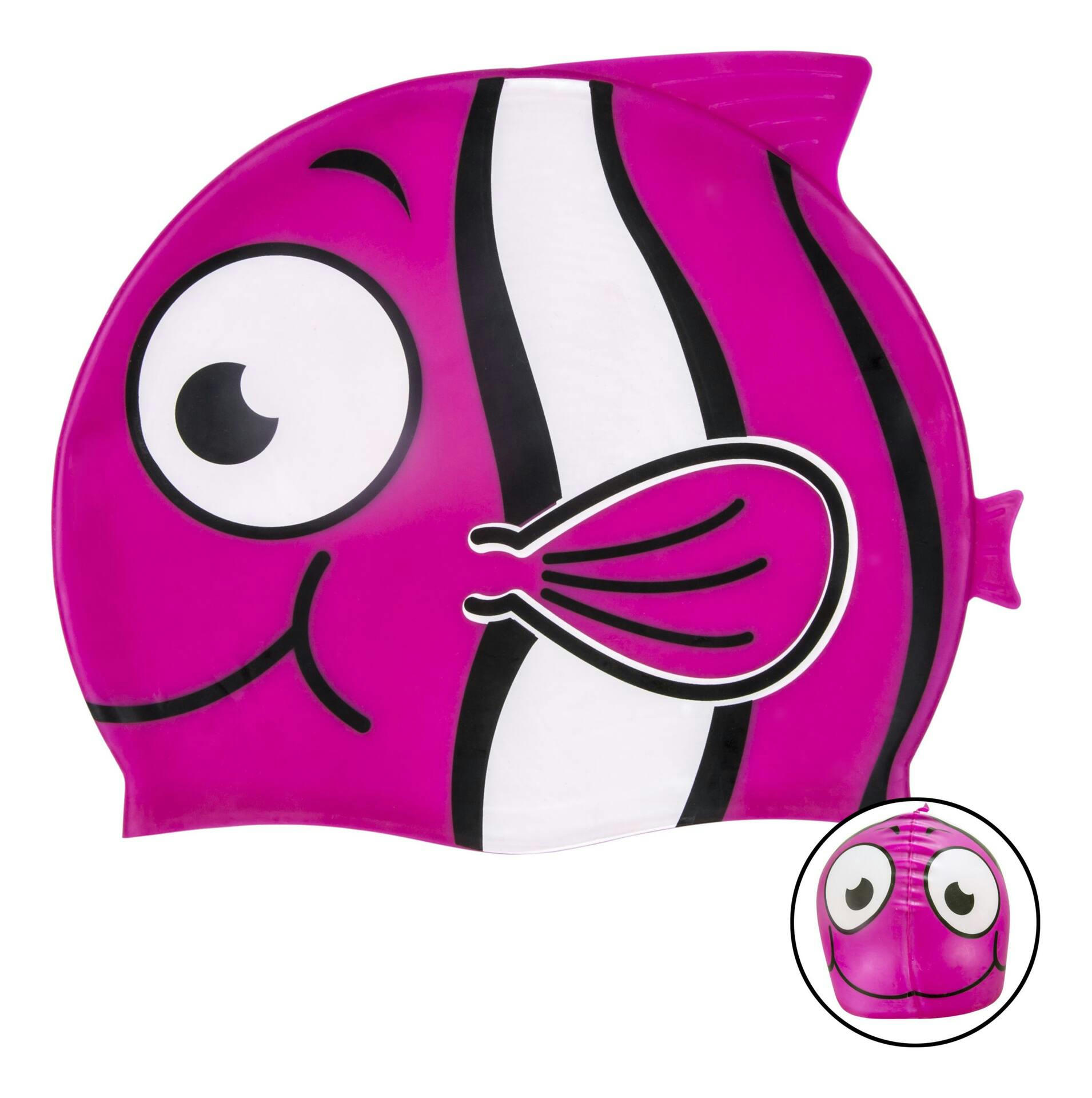 Outbound Silicone Kids' Swim Cap, Assorted Designs