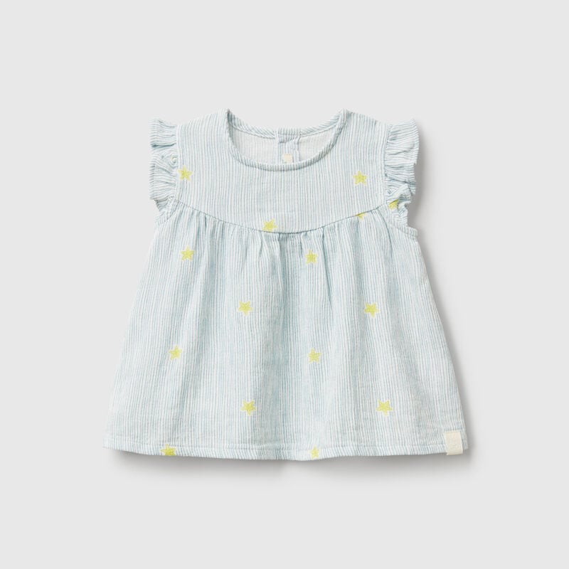 Striped top with stars