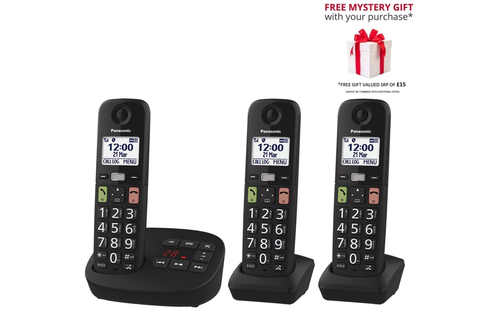 Panasonic KX-TGU13 Digital Cordless Answering System