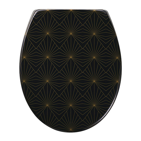Abattant WC GoodHome Diani déco art deco