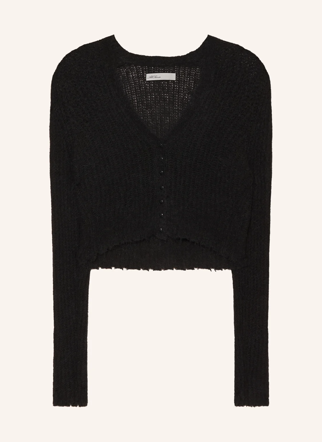 ALLSAINTS Strickjacke MABEL mit Alpaka