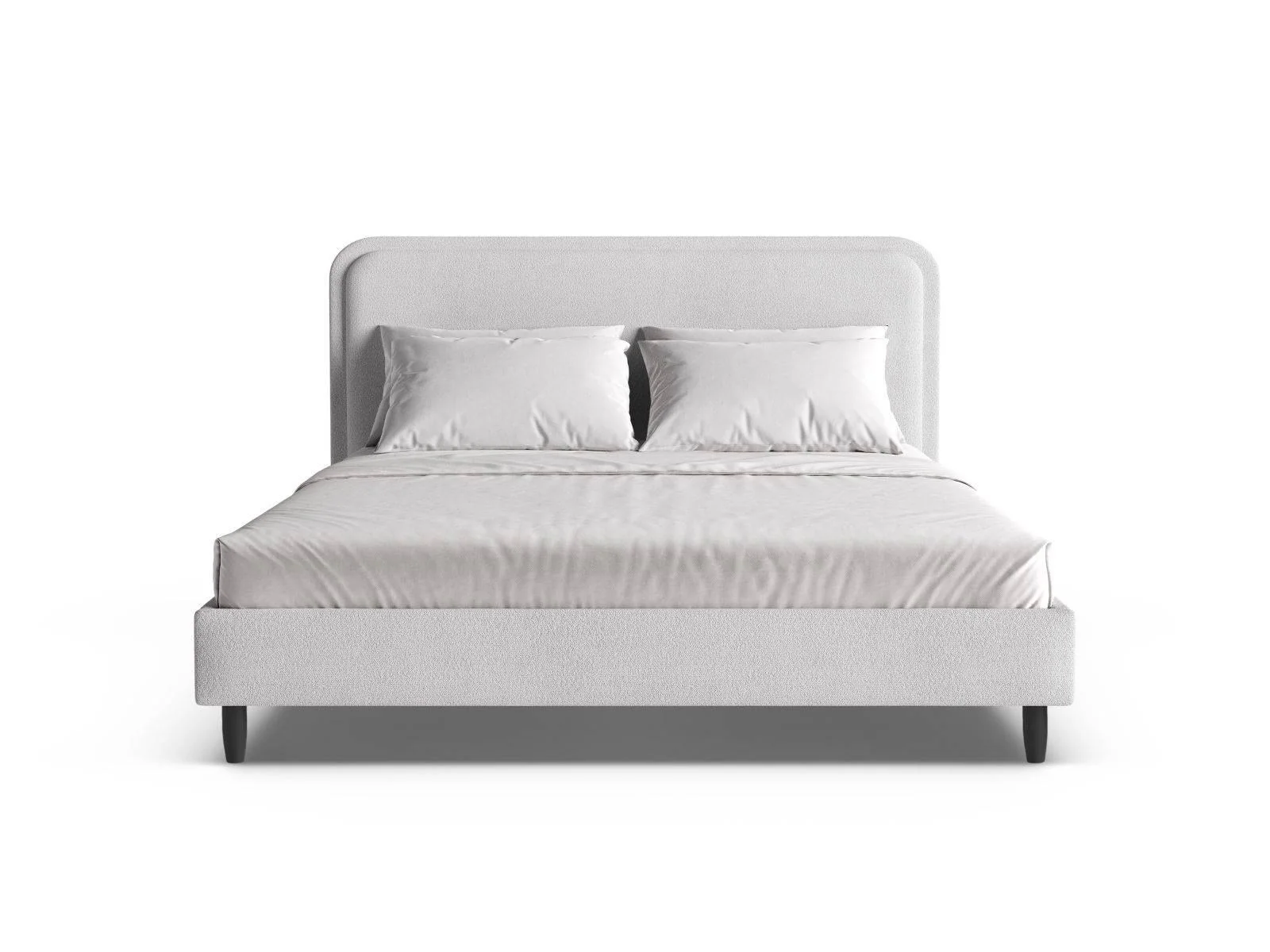 Bedframe Aveline bouclé 200 x 200
