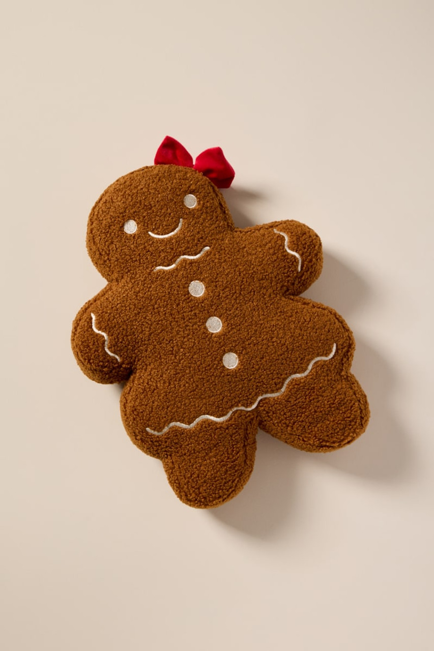 Gingerbread Lady Soft Pillow