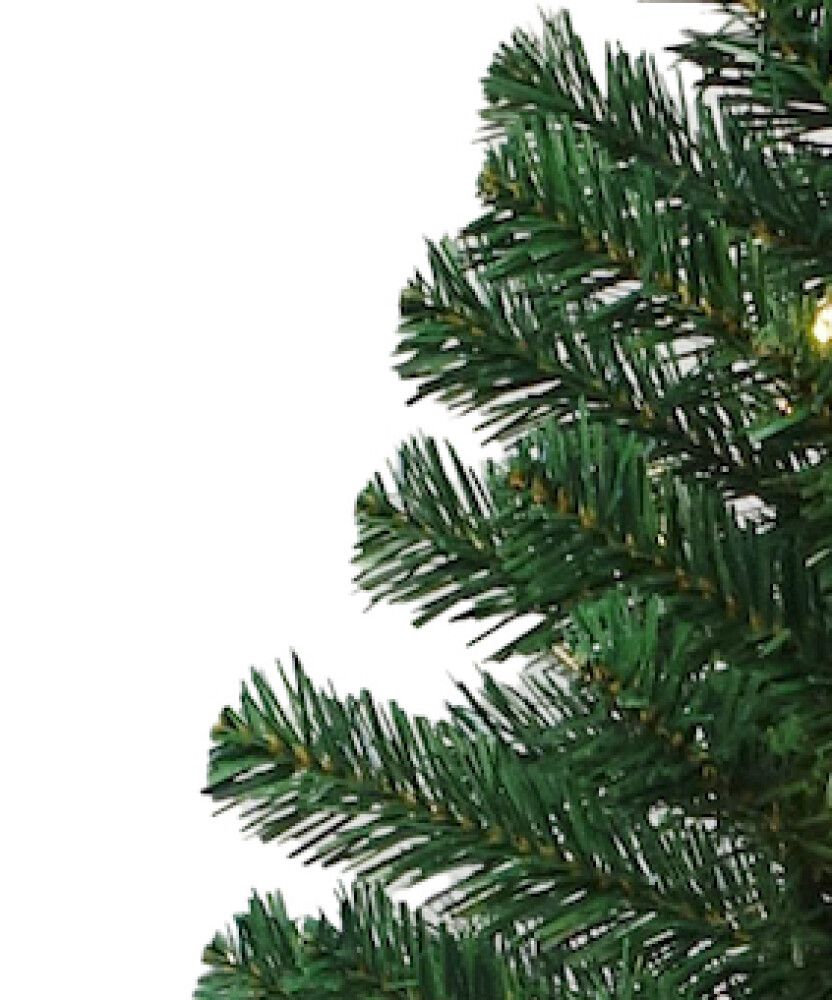 KUNSTIG JULETRE 180CM LED GRØNN