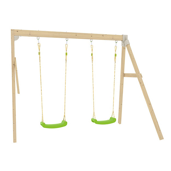 Bras de portique 2 balançoiresen bois