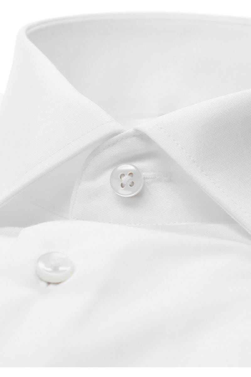 ETERNA Comfort Fit Hemd weiss, Einfarbig