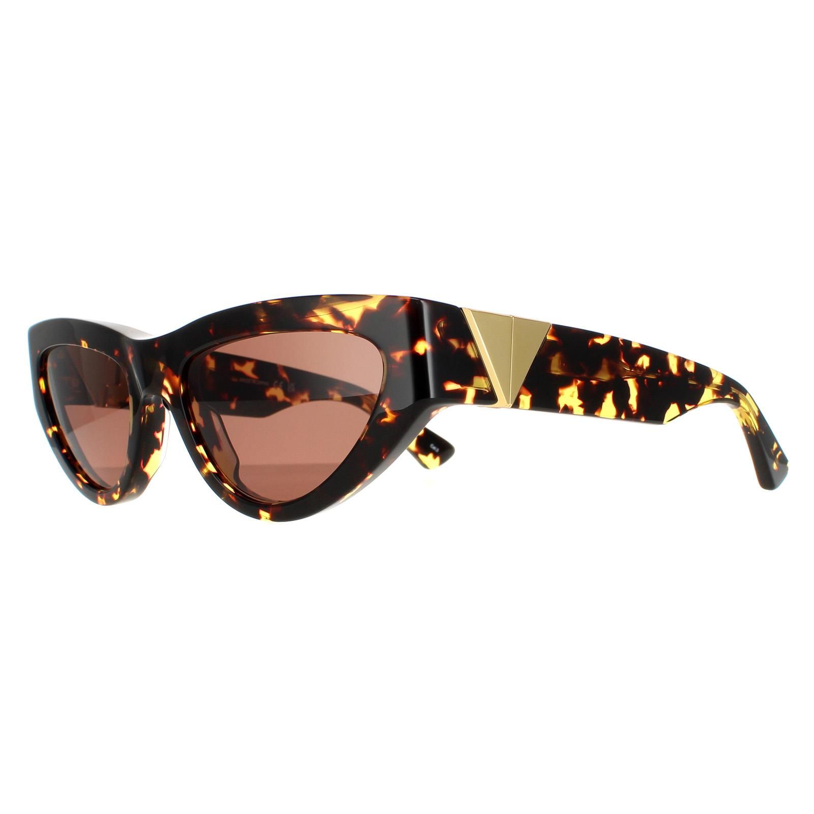 Bottega Veneta Cat Eye Havana Brown BV1176S