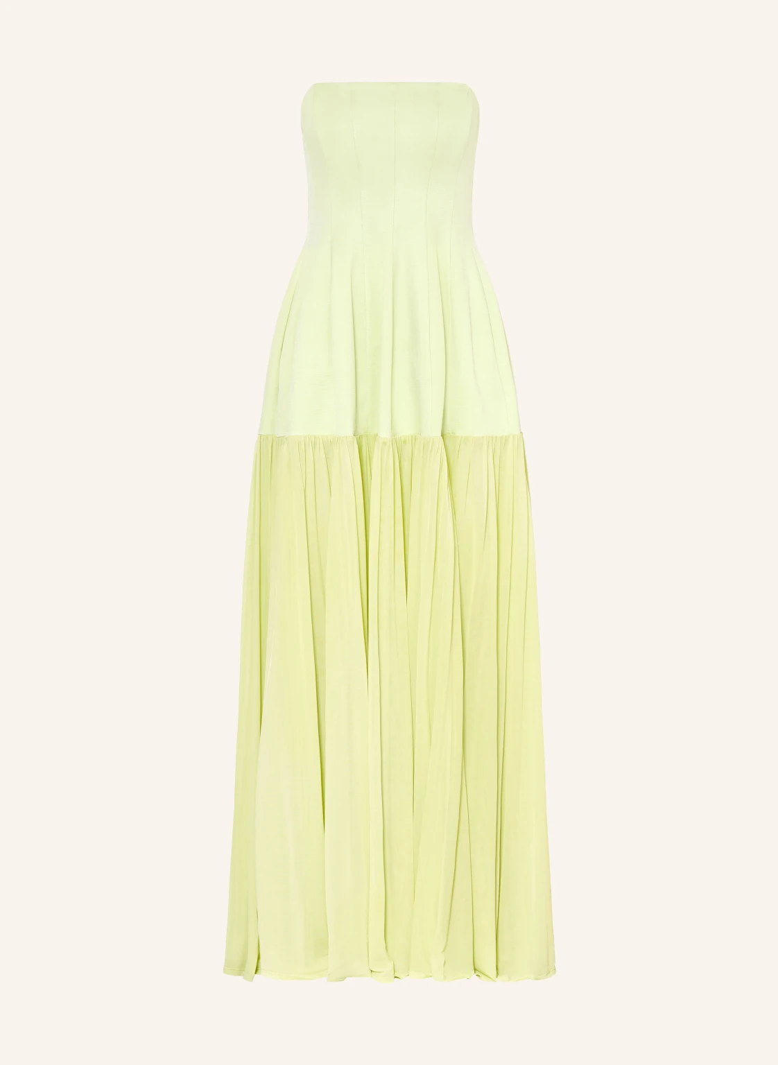 SIMKHAI Off-Shoulder-Kleid im Materialmix