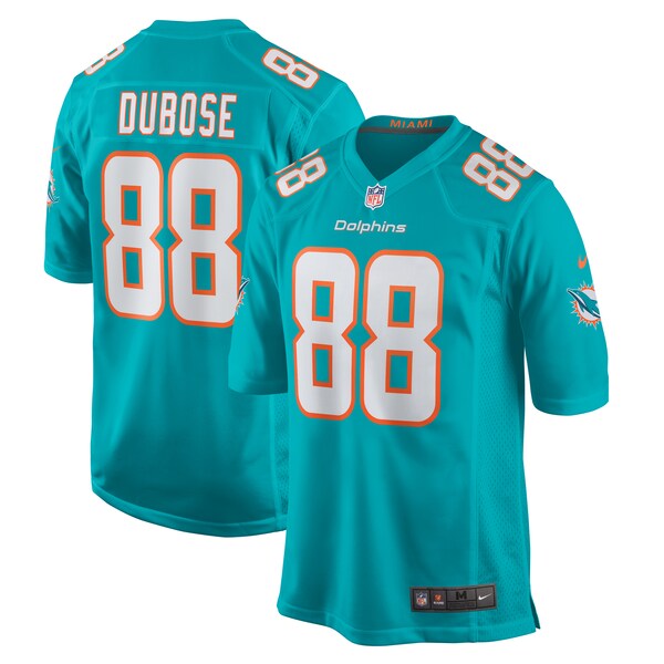 Grant DuBose Miami Dolphins Nike  Game Jersey -  Aqua
