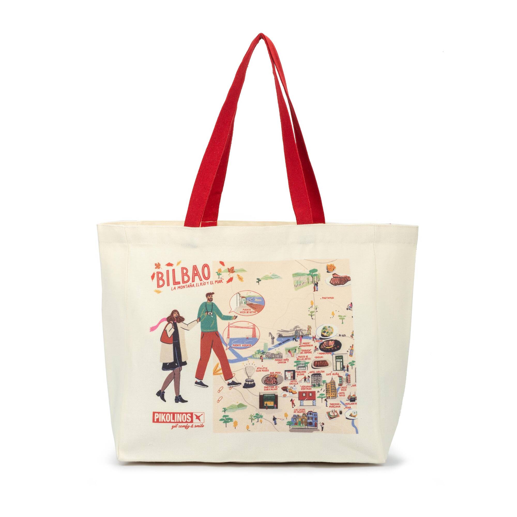 SMILING - Bolsa de algodón orgánico #SmilingCities