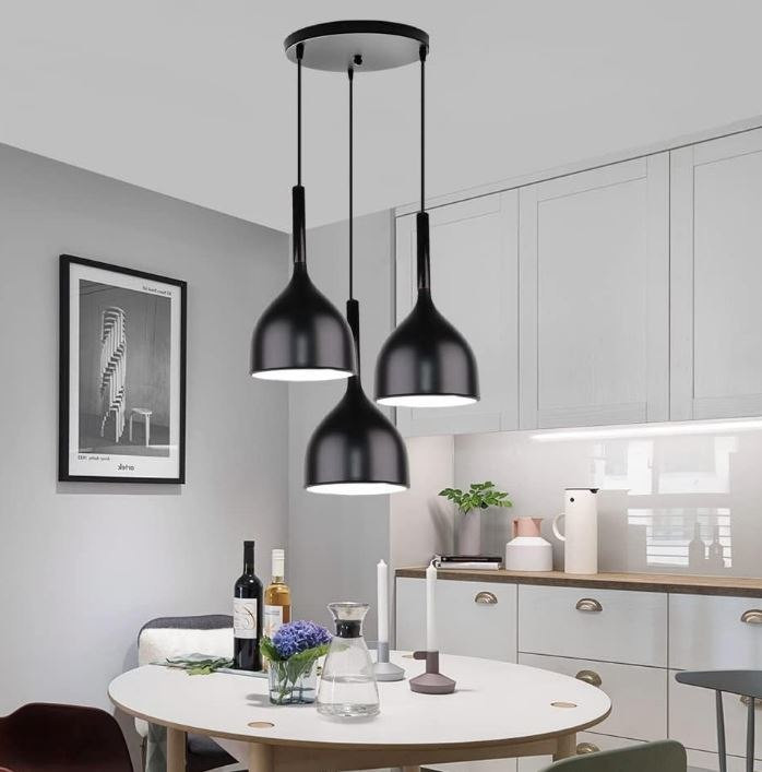 Lampa sufitowa metalowa klosz
