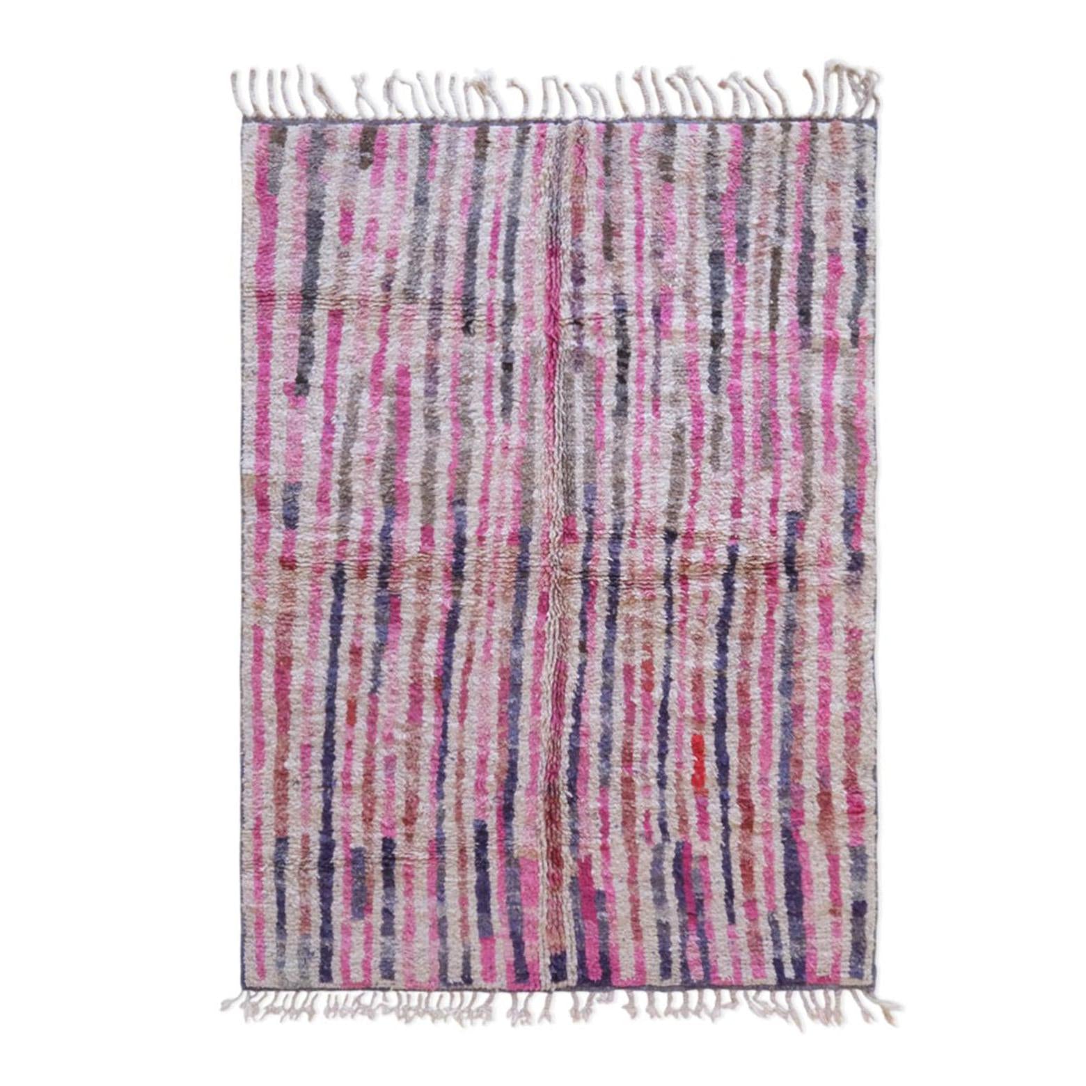 AFK Living vloerkleed Berber - handgemaakt - Wol - 152 x 212 cm