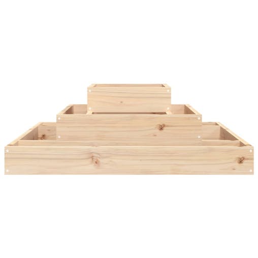 NNEVL Planter 80x80x27 cm Solid Wood Pine