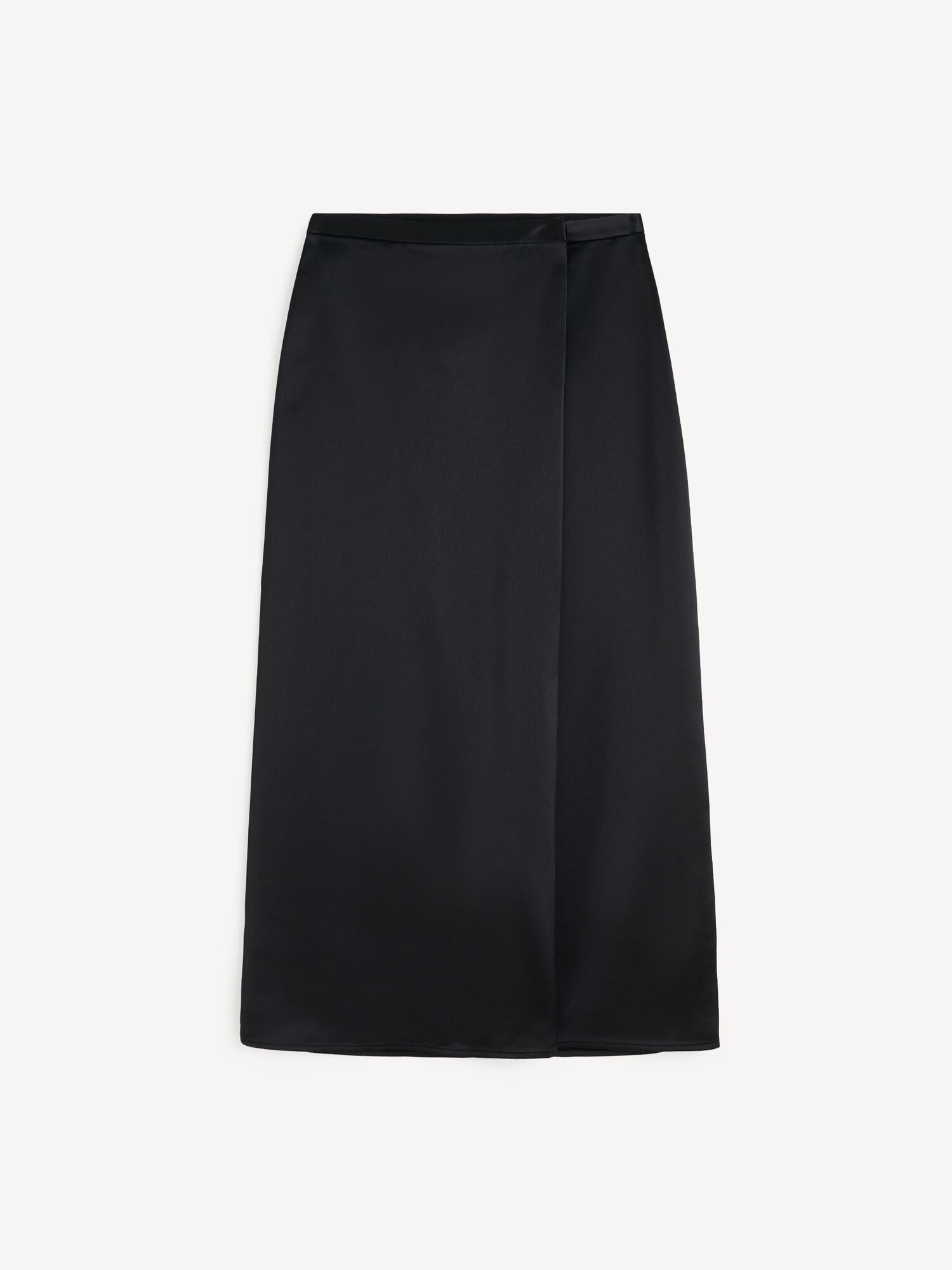 Pacia satin maxi-nederdel