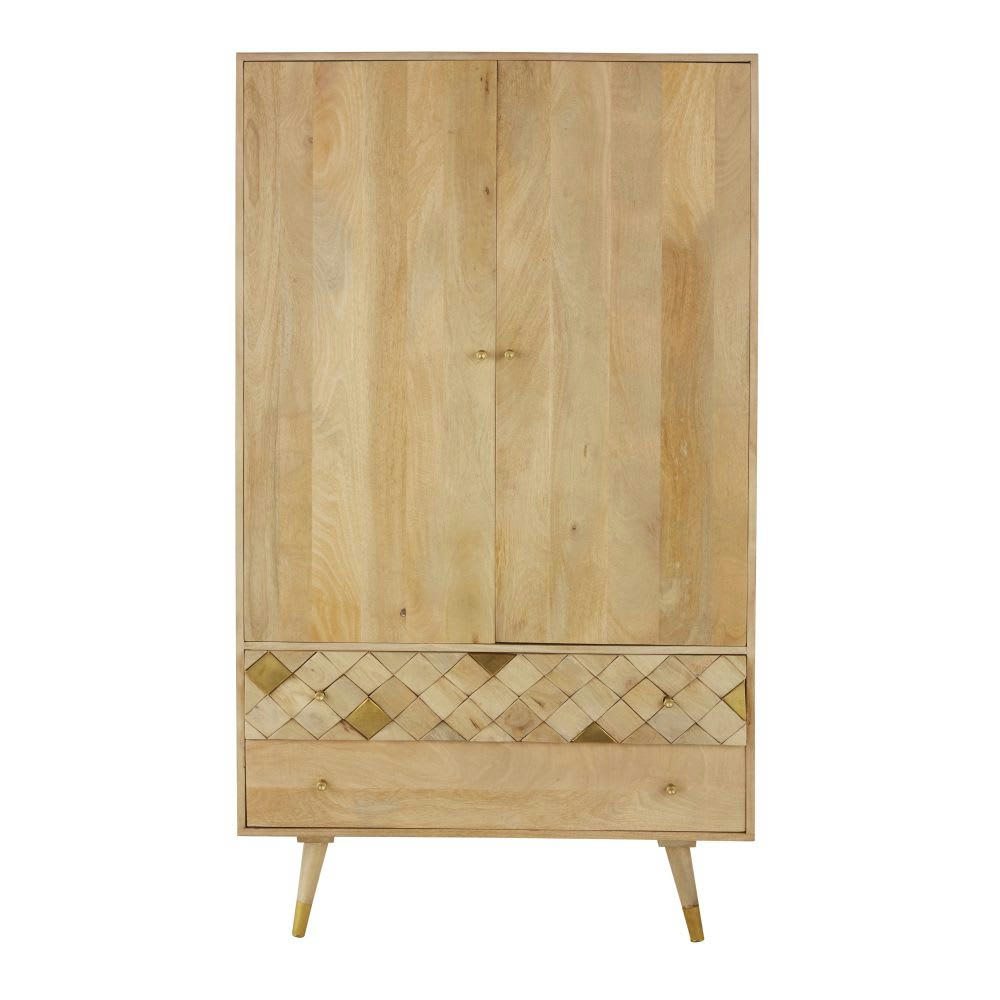 Salome - Armoire 2 portes 2 tiroirs