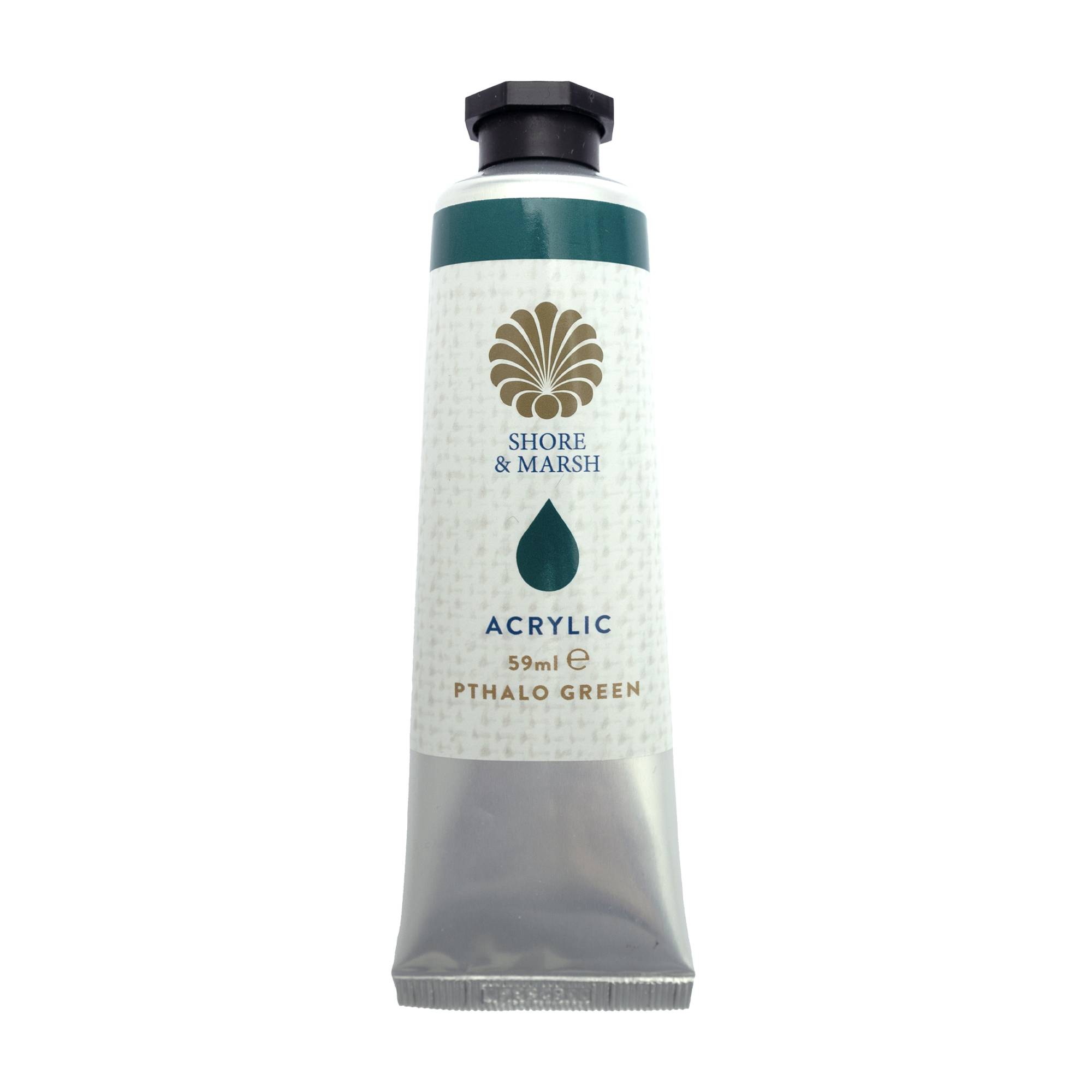 Shore & Marsh Pthalo Green Acrylic Paint 59ml