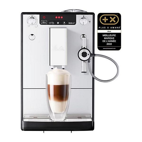 Machine a café MELITTA - Solo &Perfect Milk E957-203 Argent