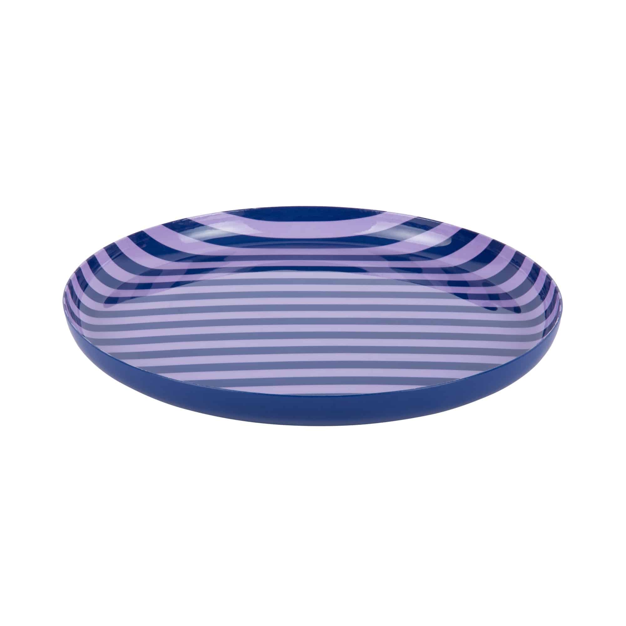 Present Time dienblad Animado Medium - blauw - Ø22cm