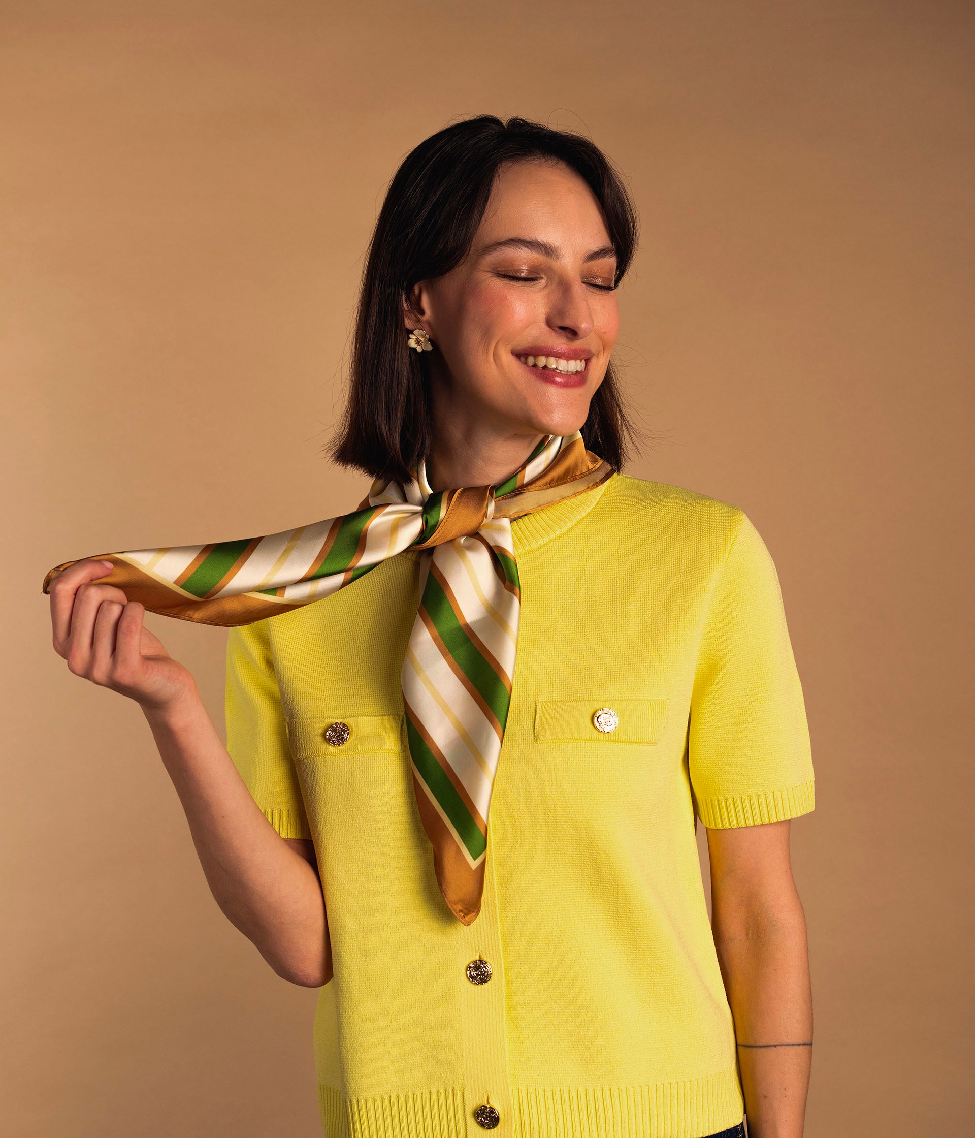 Foulard Hélène multicolore