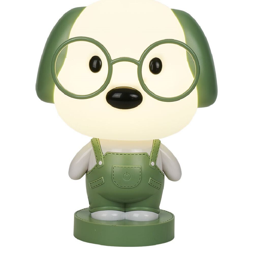 Lampe USB enfant forme chien vert