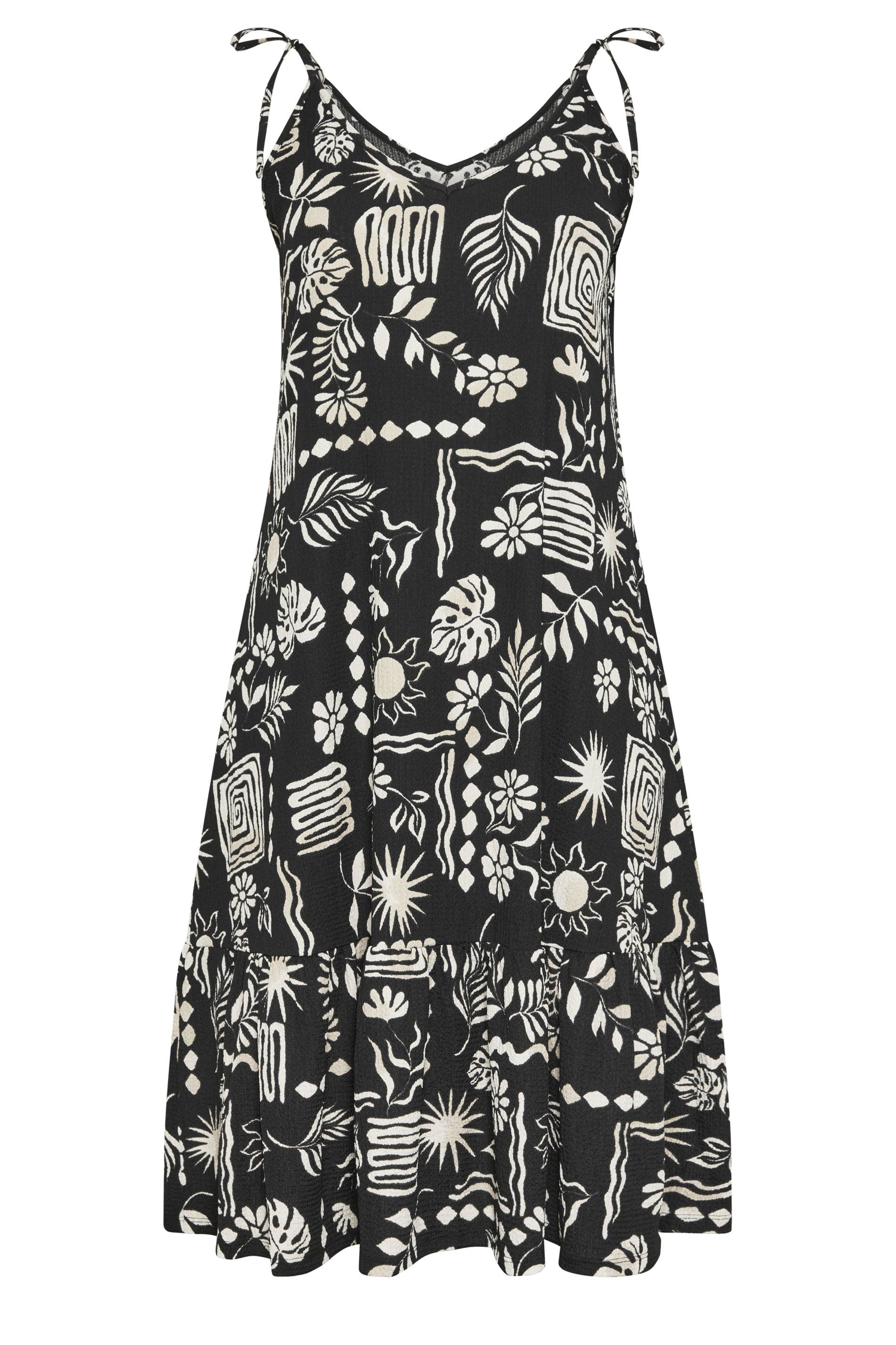Yours Abstract Tiered Sundress