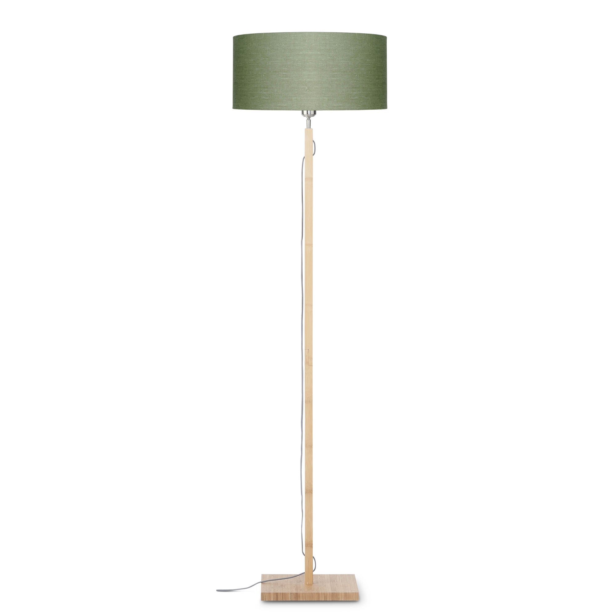 GOOD&MOJO vloerlamp Fuji - groen - Ø47cm