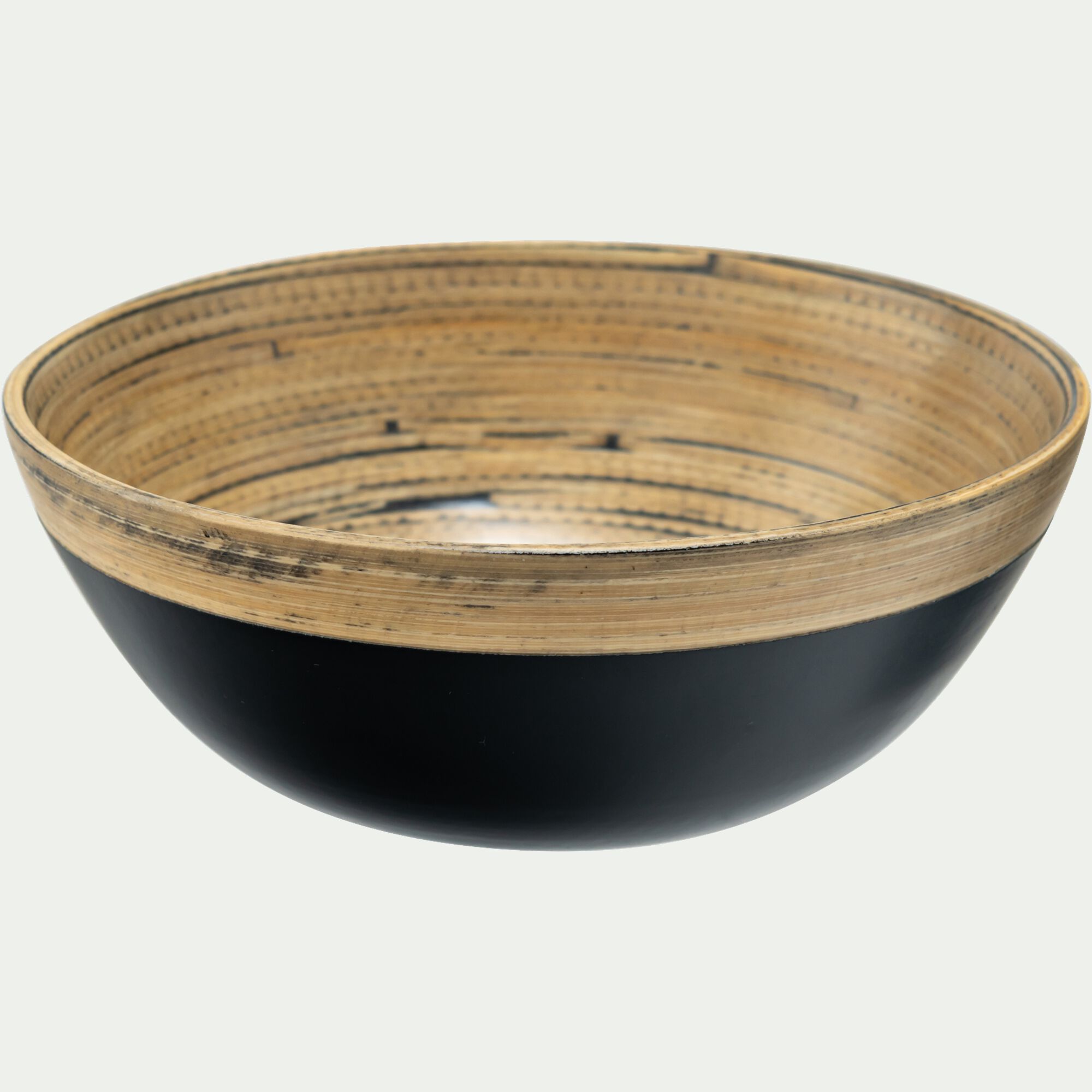 EBENE - Coupelle en bambou D17cm - noir