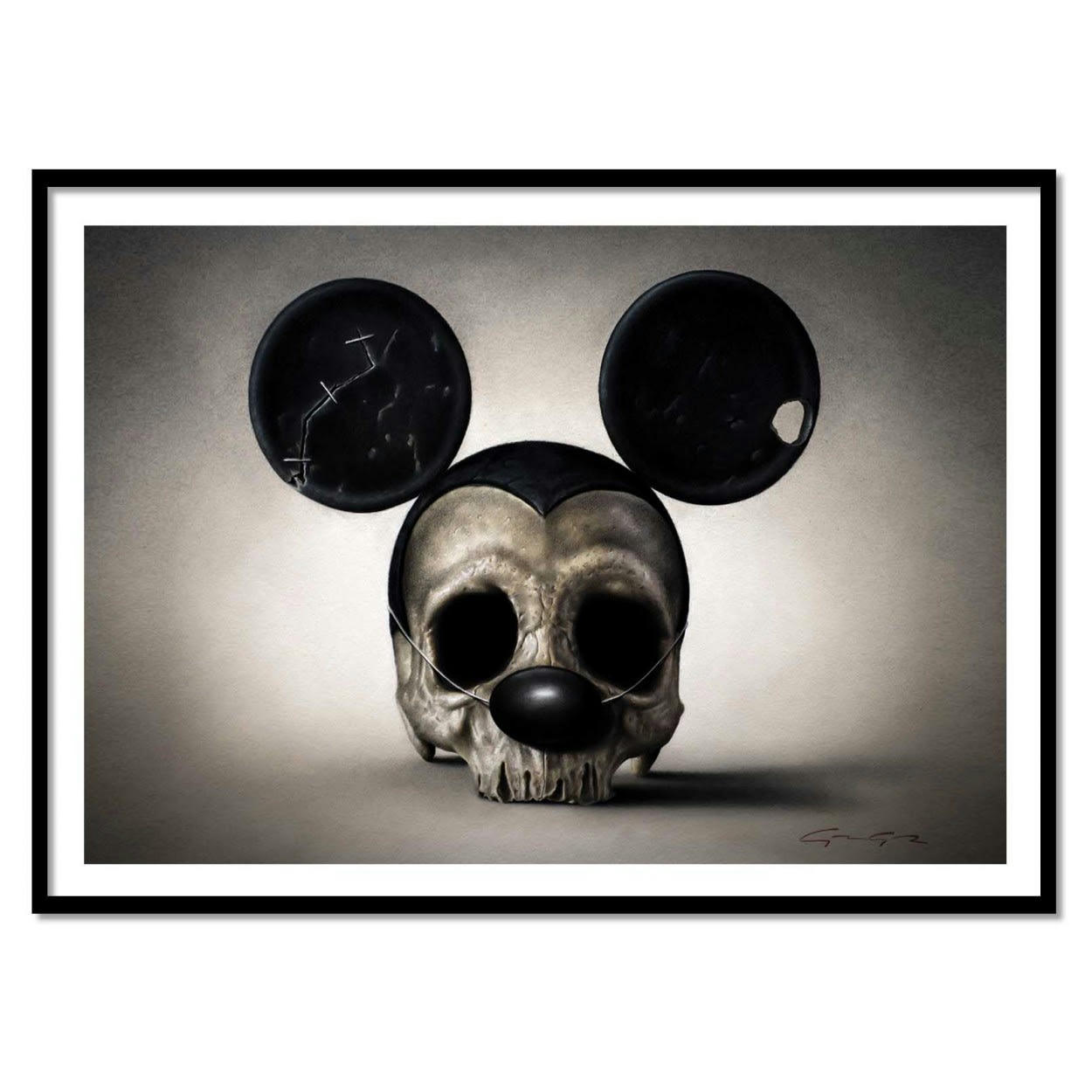ALEXANDRE GRANGER - RIP MICKEY M - ALEXANDRE GRANGER - Affiche d'art 30 x 40 cm