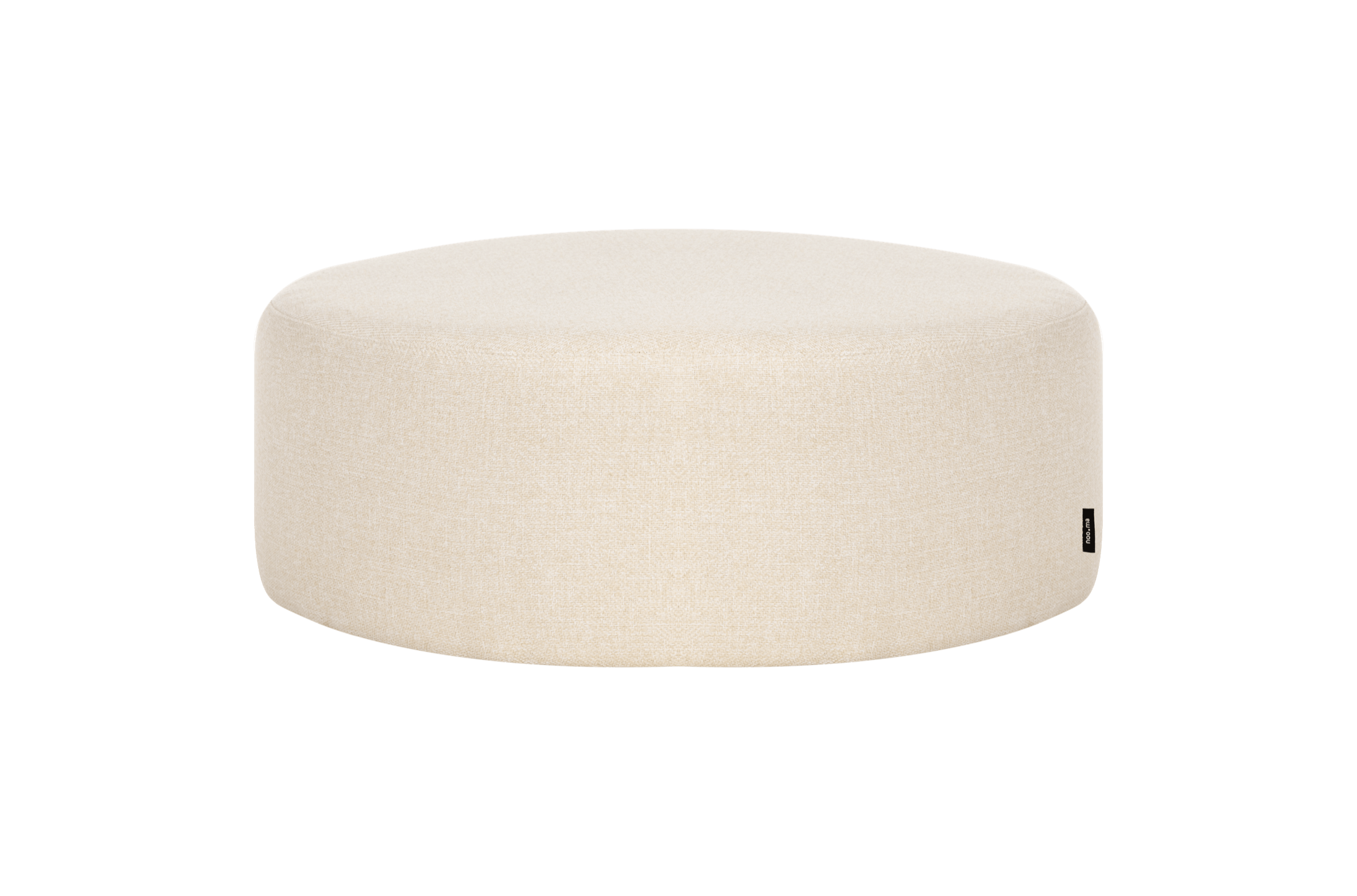 noo.ma FOLK Poef - Cream Beige