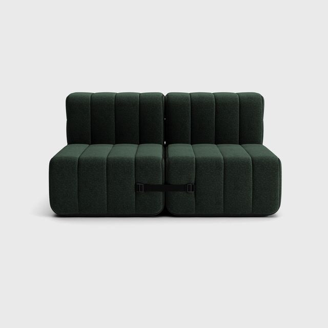 Curt-Set 4 - e.g. Flexibele 2-zitter - Dama - 0061 (Dark Groen)