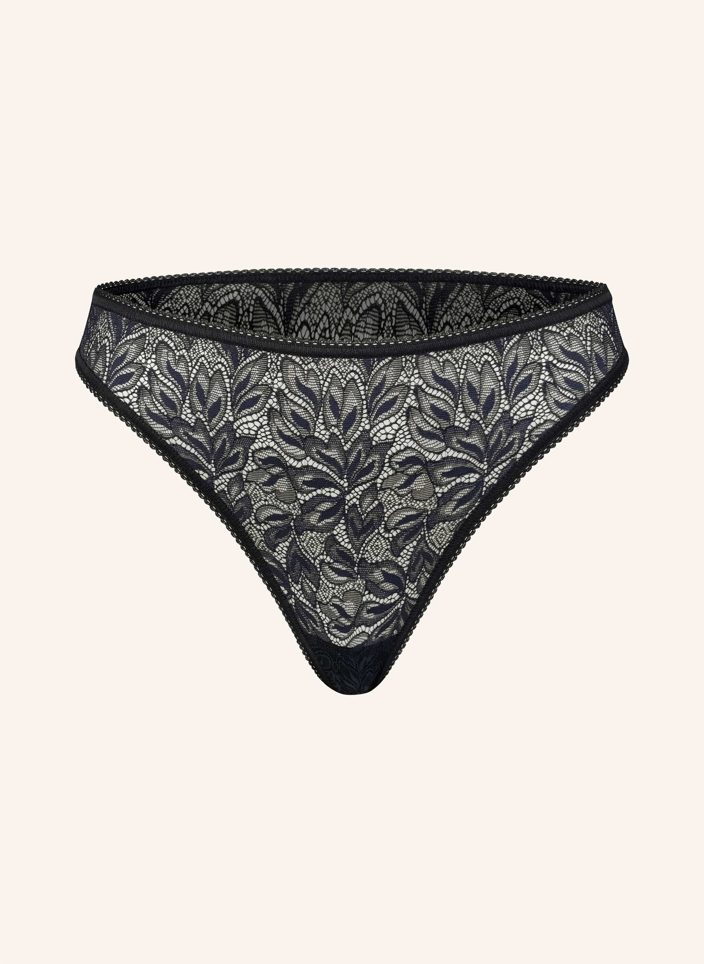 erlich textil Iconic Lace String aus Spitze - florales Motiv
