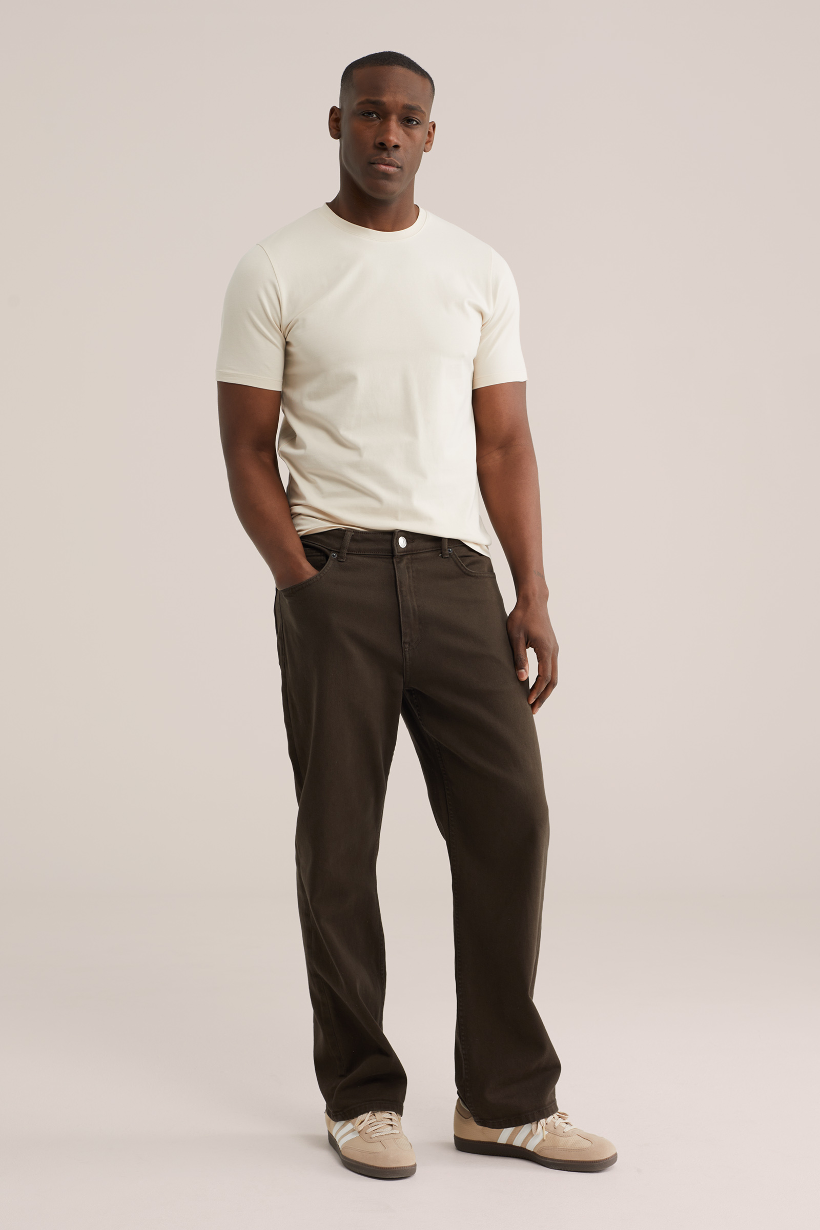 Heren slim fit T-shirt