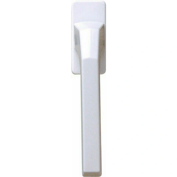 Fenstergriff, Höhe: 2 cm, weiß, Kunsstoff
