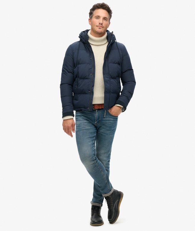 Everest Short Hooded Puffer Jacket