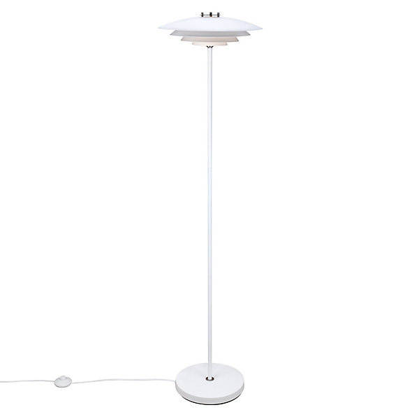 Lampadaire BRETAGNEMétal Blanc, H.150 - IP20 - G9 /Nordlux Intérieur