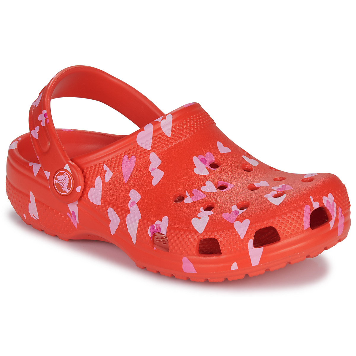 Crocs - Classic VDay Clog K - Red / Pink