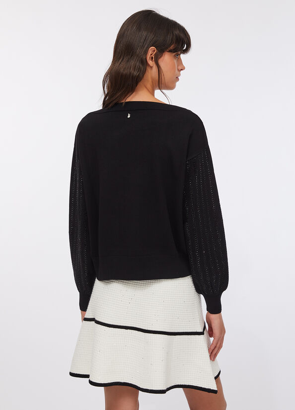 Maglia con strass