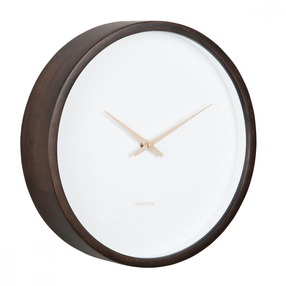 ANCHO - Horloge en bois D32,5cm