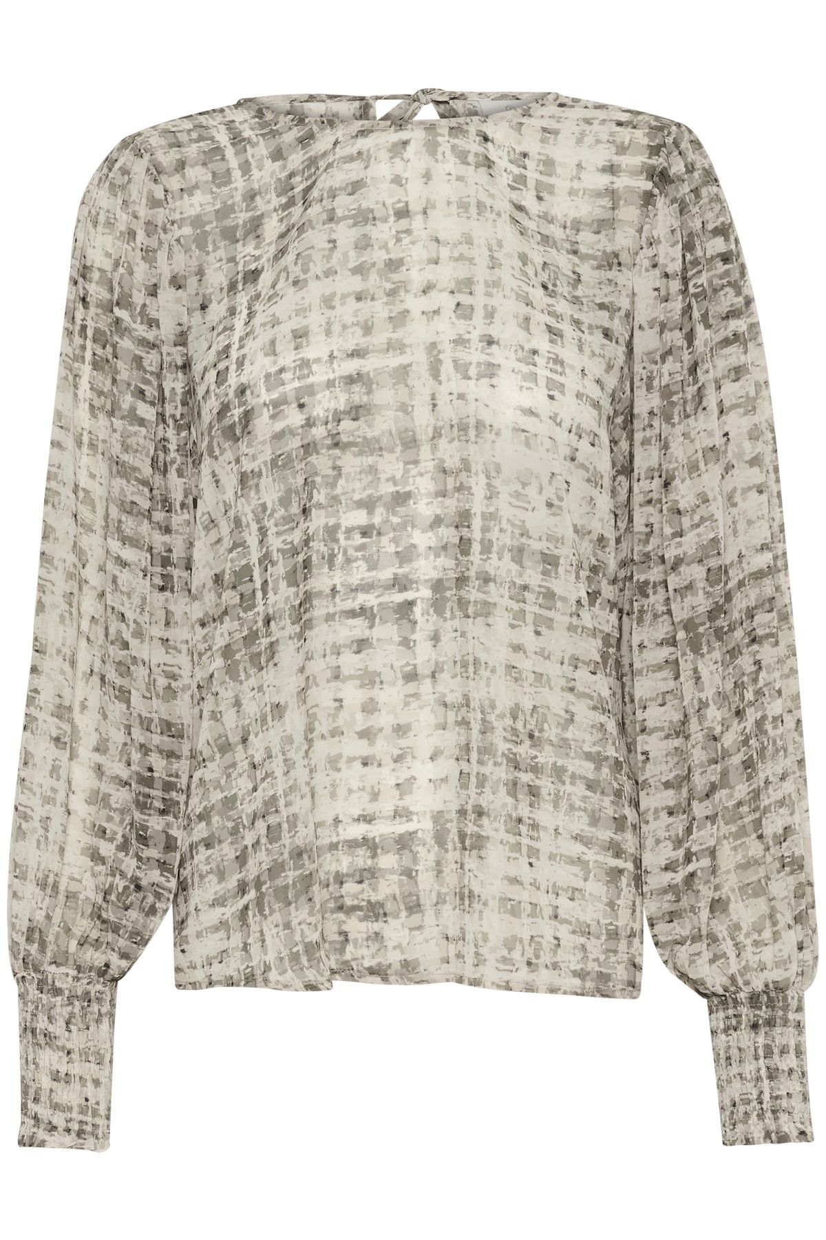 Kaffe KAtrinike Round Neck Long Sleeve Blouse