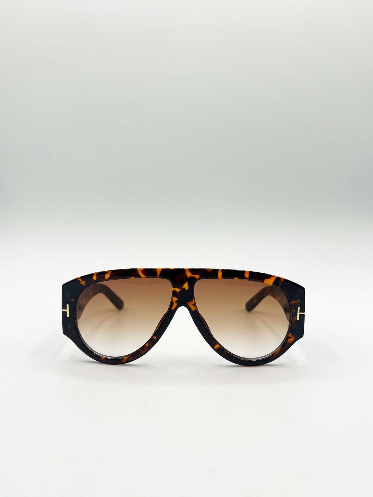 SVNX Oversized Rounded Sunglasses