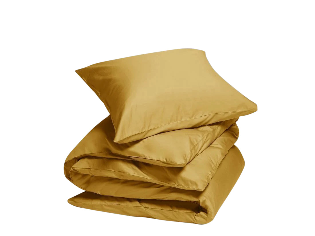 Yumeko dekbedovertrek katoen satijn classic gold 140x220   1/60x70