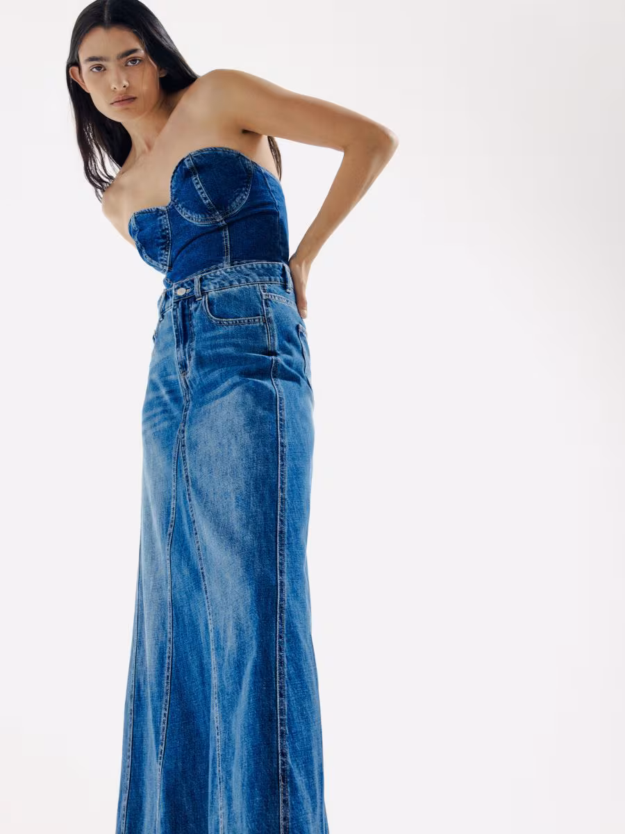 Denim Skirt
