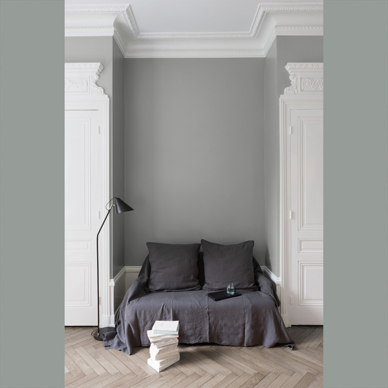 Peinture pour murs Velours de Peinture gris temps de pluie mat 0,125 L LIBERON