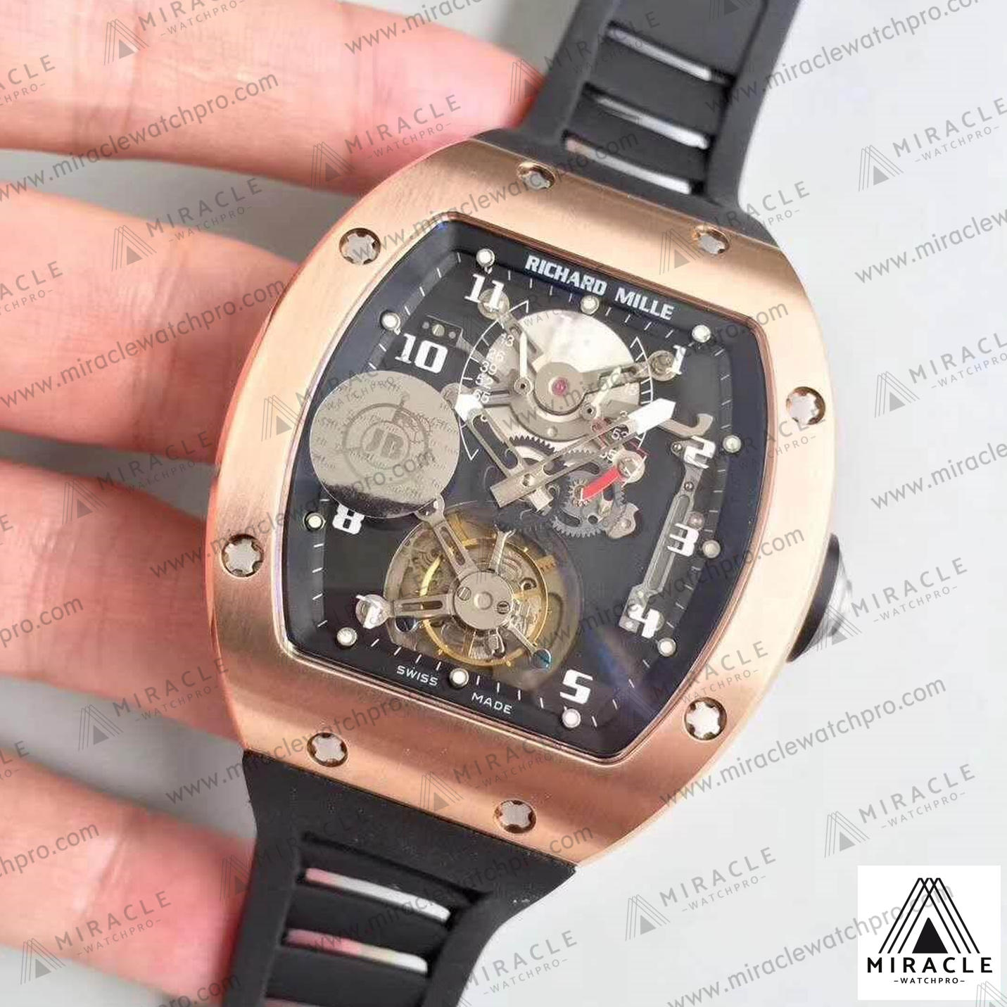 Replica Watch-RICHARD MILLE-ref.RM-001-Elite Clone-38.30mmx45mm